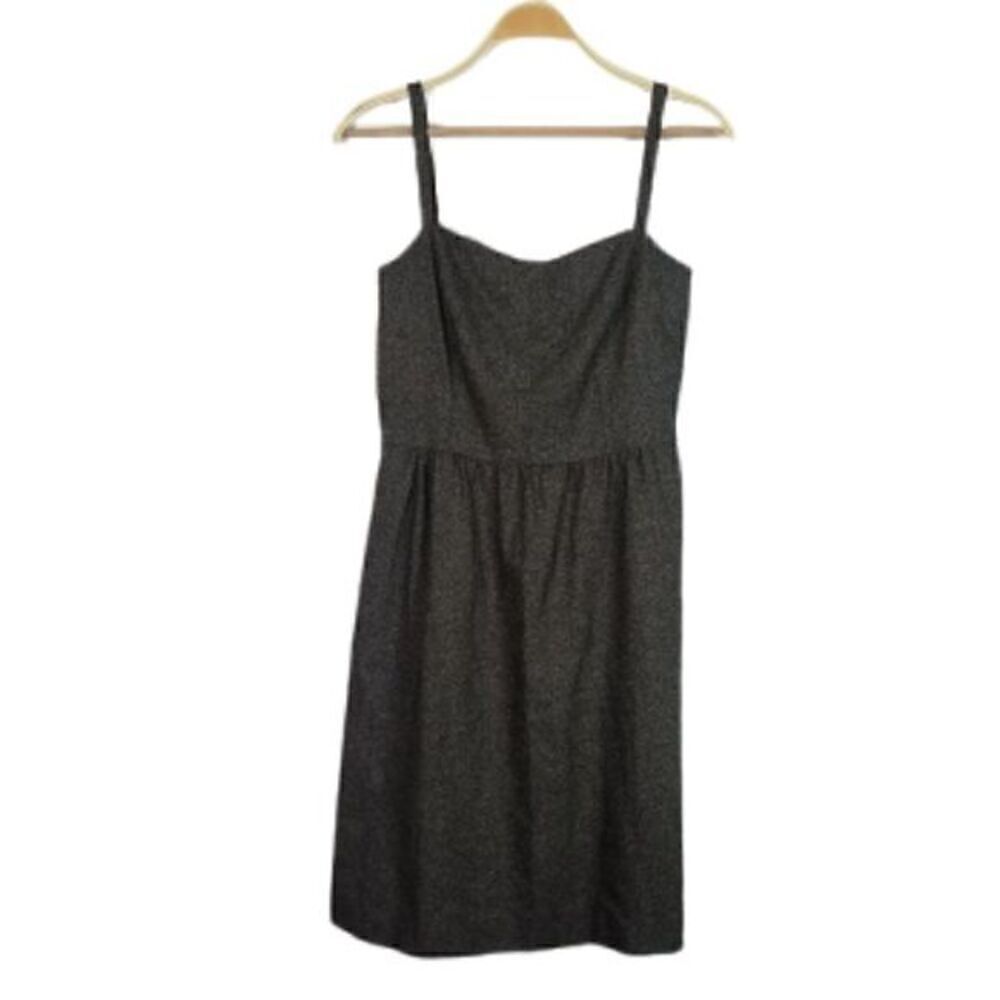 Ann Taylor Preppy Sleeveless Mottled Tweed Dress